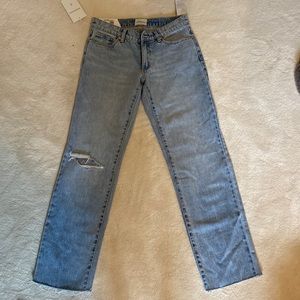 Abrand 99’ Low Straight Jeans